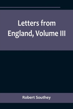 Paperback Letters from England, Volume III Book