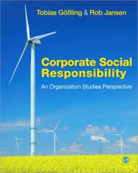 Paperback Corporate Social Responsibility: An Organization Studies Perspective Book