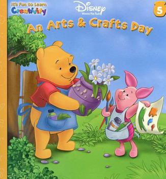 Hardcover Arts & Crafts Day (Disney, Winnie the Pooh) Book