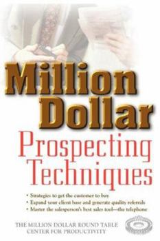 Paperback Million Dollar Prospecting Techniques Book