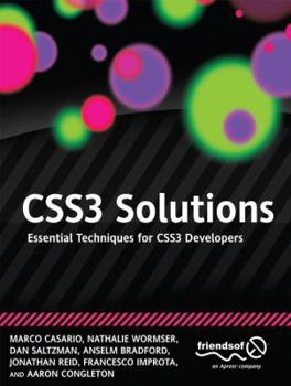 Paperback CSS3 Solutions: Essential Techniques for CSS3 Developers Book