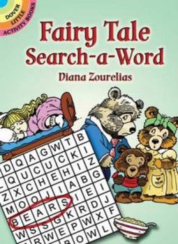 Paperback Fairy Tale Search-A-Word Book