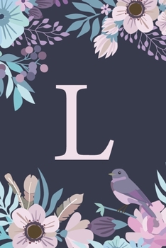 Paperback L: Monogrammed Undated Daily Planner For 100 Days - Includes To Do Lists, Appointments & Times Section, Gratitude And Hea Book