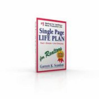 Hardcover Single Page Life Plan for Realtors Book