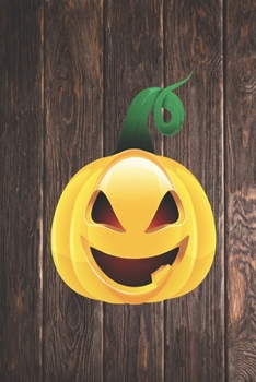 Happy Halloween - Pumpkin Face - Holiday Halloween Journal