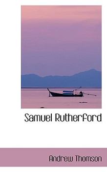 Paperback Samuel Rutherford Book