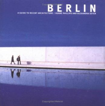 Paperback Berlin: A Guide to Recent Architecture. Book
