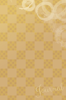 Journal: Japanese Gold Pattern Journal/Notebook/Diary: Gifts for Japan Lovers: 6 x 9 108 Paged Lined Notebook