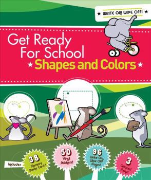 Hardcover Get Ready For School: Shapes and Colors Book