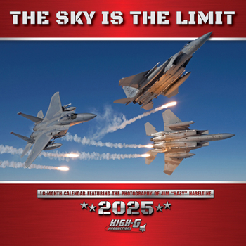Calendar The Sky Is the Limit 2025 12 X 12 Wall Calendar Book