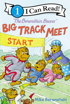 Hardcover The Berenstain Bears' Big Track Meet Book