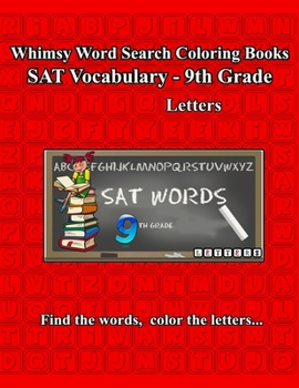 Paperback Whimsy Word Search, SAT Vocabulary - 9th grade Book