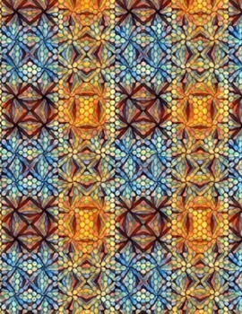 Cornell Notes Notebook: Boho Abstract - Large 8.5"x11" - 140 Page - Cornell Note Taking System for Students - College-Ruled - Softbound - Glossy Cover