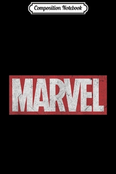 Composition Notebook: Marvel Classic Distressed Logo Graphic Journal/Notebook Blank Lined Ruled 6x9 100 Pages