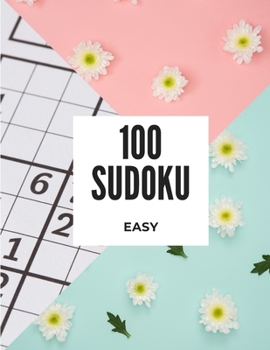 Paperback 100 sudoku Easy: Difficult Sudoku Puzzle book for adult - 8,5 in X 11 in - Large Print - Answer key included [Large Print] Book