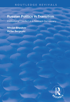 Paperback Russian Politics in Transition Book