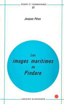 Paperback Les Images Maritimes de Pindare [French] Book