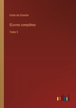 Paperback OEuvres complètes: Tome 5 [French] Book
