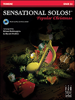 Paperback Sensational Solos! Popular Christmas, Trombone Book