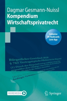 Paperback Kompendium Wirtschaftsprivatrecht [German] Book