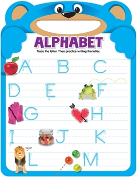 Board book Active Minds Uppercase Alphabet: Shaped Write and Erase Board Book