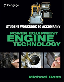 Paperback Student Workbook for Adbo's Power Equipment Engine Technology Book