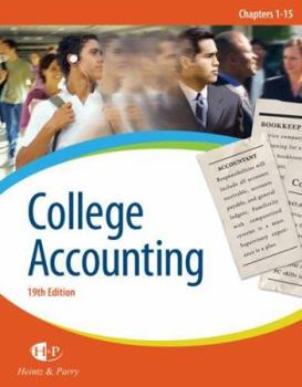 Hardcover College Accounting, Chapters 1-15 Book