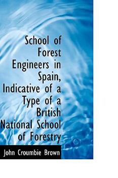 Paperback School of Forest Engineers in Spain, Indicative of a Type of a British National School of Forestry Book