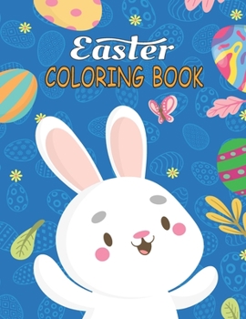 Paperback Easter Coloring Book: Funny Easter Coloring Book for Kids Ages 4-8 Book