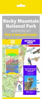 Paperback Rocky Mountain National Park Adventure Set: Trail Map & Wildlife Guide Book