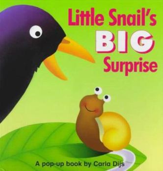 Hardcover Little Snail's Big Surprise: A Pop-Up Book
