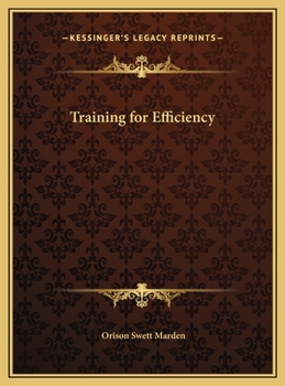 Hardcover Training for Efficiency Book