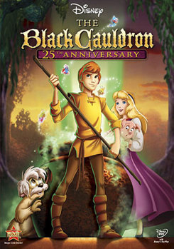 DVD The Black Cauldron Book