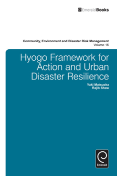 Hardcover Hyogo Framework for Action and Urban Disaster Resilience Book