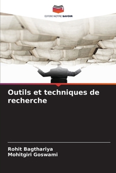 Paperback Outils et techniques de recherche [French] Book