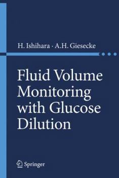 Hardcover Fluid Volume Monitoring with Glucose Dilution Book
