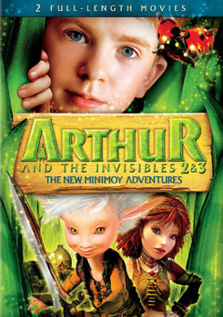 DVD Arthur and the Invisibles 2 & 3: The New Minimoy Adventures Book