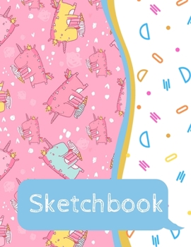 Sketchbook for Kids - Large Blank Sketch Notepad for Practice Drawing, Paint, Write, Doodle, Notes - Cute Cover for Kids 8.5 x 11 - 100 pages Book 11