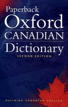 Paperback Paperback Oxford Canadian Dictionary Book