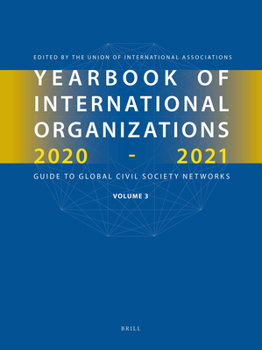 Hardcover Yearbook of International Organizations 2020-2021, Volume 3 Book