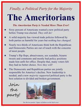 Paperback Finally, a Political Party for the Majority: The Ameritorians Book