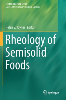 Paperback Rheology of Semisolid Foods Book