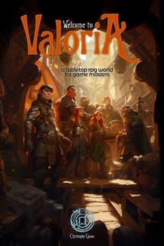 Paperback Valoria, a tabletop RPG world for game masters Book