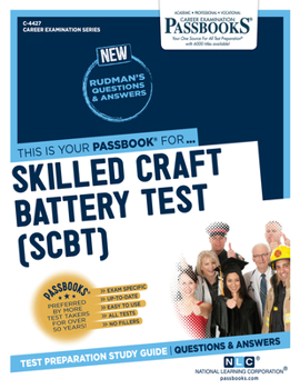 Paperback Skilled Craft Battery Test (C-4427): Passbooks Study Guide Volume 4427 Book