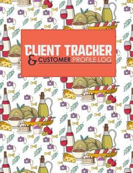 Paperback Client Tracker & Customer Profile Log Book