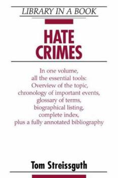 Hardcover Hate Crimes Book