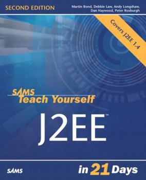 Paperback Sams Teach Yourself J2ee in 21 Days Book