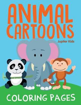 Paperback Animal Cartoons Coloring Pages Book