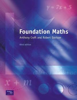 Paperback Foundation Maths Book