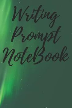 Paperback Writing Prompt Notebook: Get Writing Inspiration, Ideas and Words, with 100 Prompting Words, Ideal for Quick Idea Generation - Night Sky Theme Book